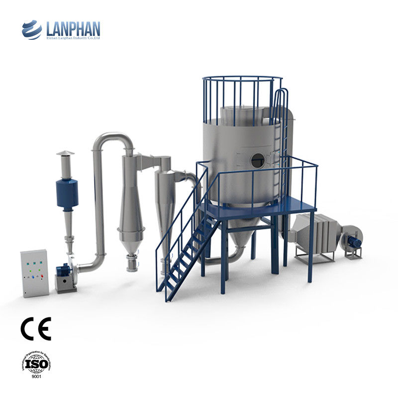 Máy sấy xịt ly tâm 22000rpm với 10kg/h bốc hơi nước để chế tạo bột trong phòng thí nghiệm