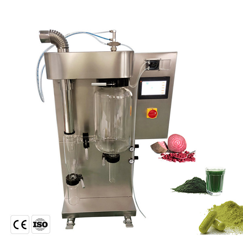 Máy sấy phun sương ly tâm bằng thép không gỉ 2l Phòng thí nghiệm quy mô nhỏ Mini ngay lập tức