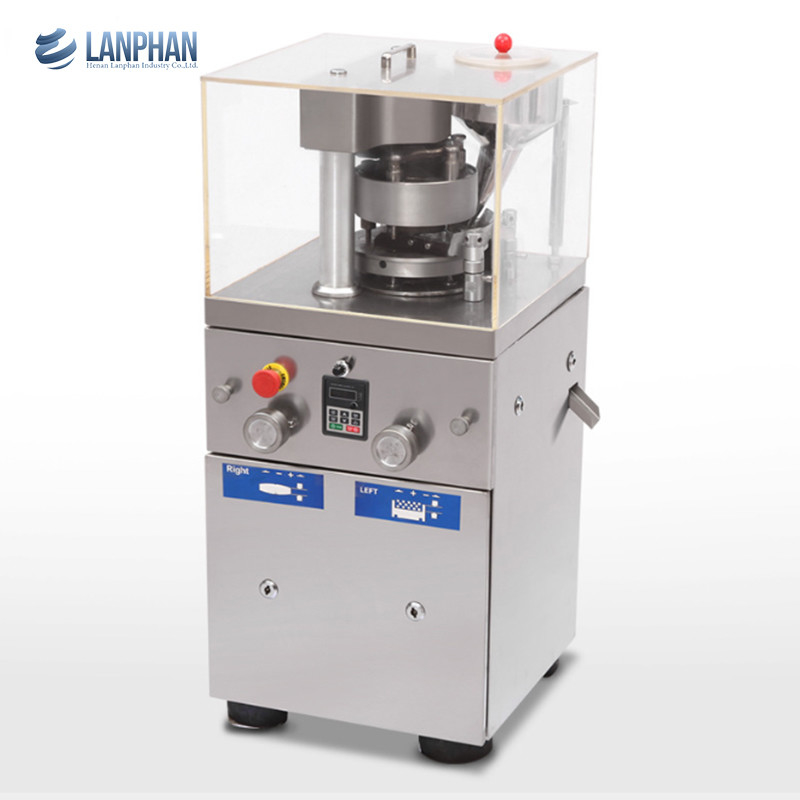 Máy ép viên thuốc thảo dược để bàn 12 mm Hoàn toàn tự động Multi Punch Rotary 1.5KW