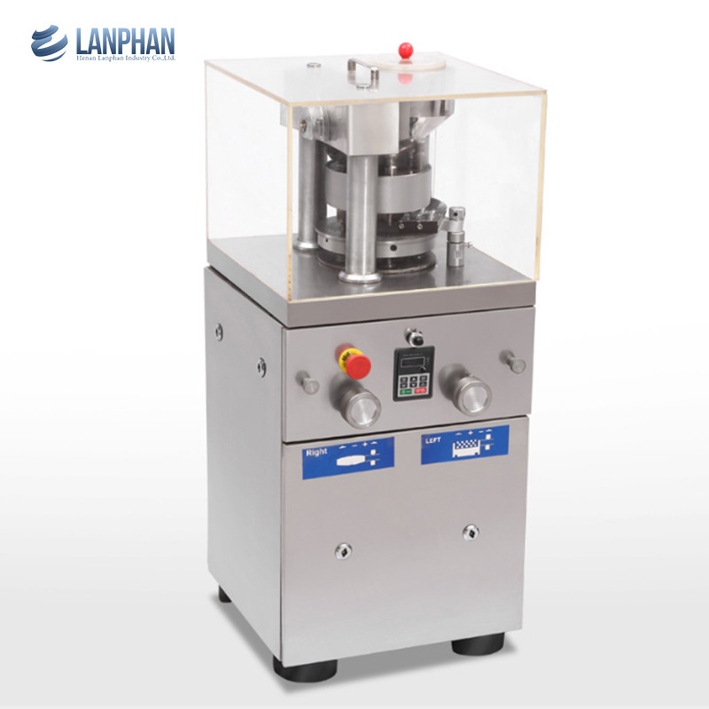 Máy ép viên thuốc thảo dược để bàn 12 mm Hoàn toàn tự động Multi Punch Rotary 1.5KW