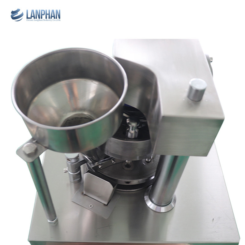 Máy ép viên thuốc thảo dược để bàn 12 mm Hoàn toàn tự động Multi Punch Rotary 1.5KW