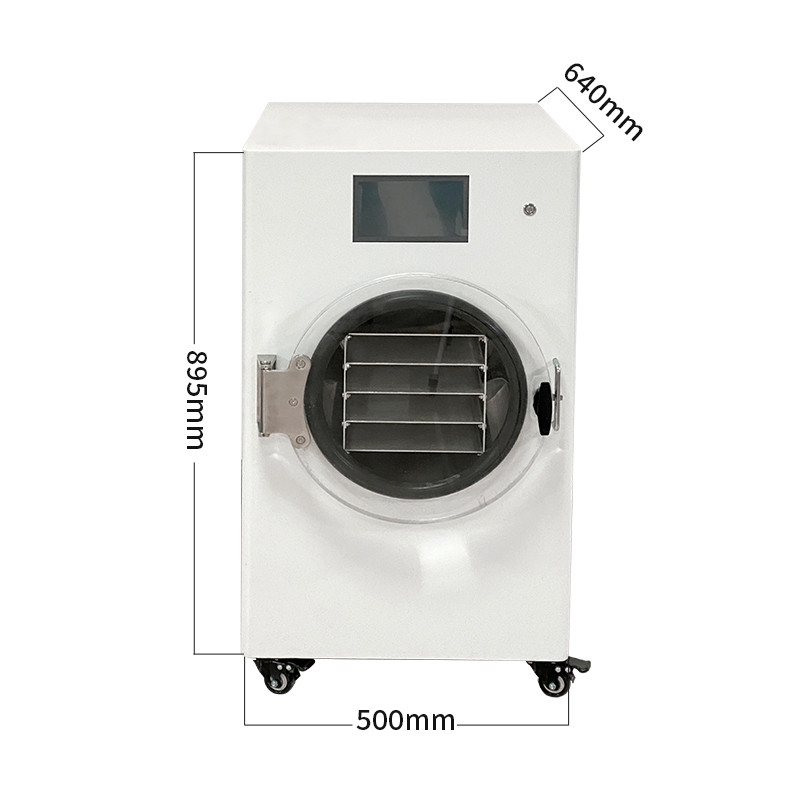 Máy sấy đông lạnh chân không gia đình nhỏ Lyophilizer 2300W cho trái cây Thịt Thức ăn vật nuôi 220v