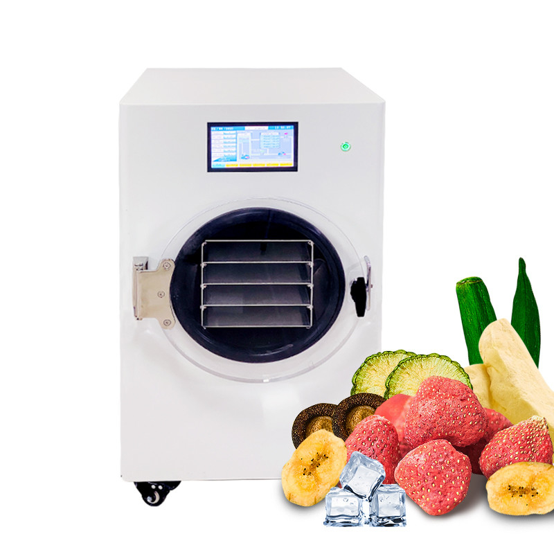 Máy sấy đông lạnh chân không gia đình nhỏ Lyophilizer 2300W cho trái cây Thịt Thức ăn vật nuôi 220v