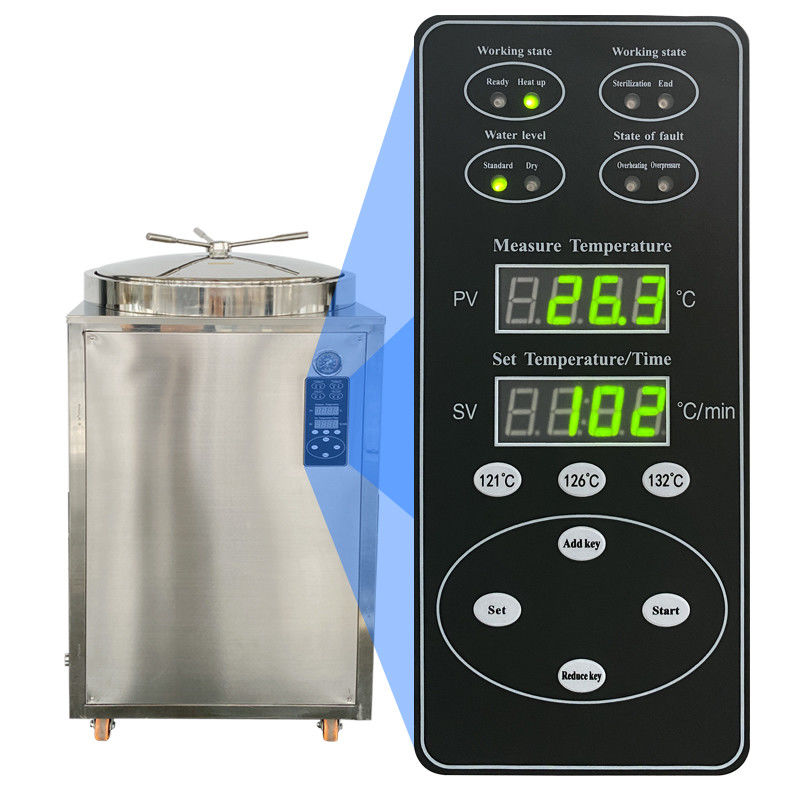 Máy trừ sâu hơi nước thẳng đứng 200 lít áp suất cao với áp suất làm việc 0,22MPa
