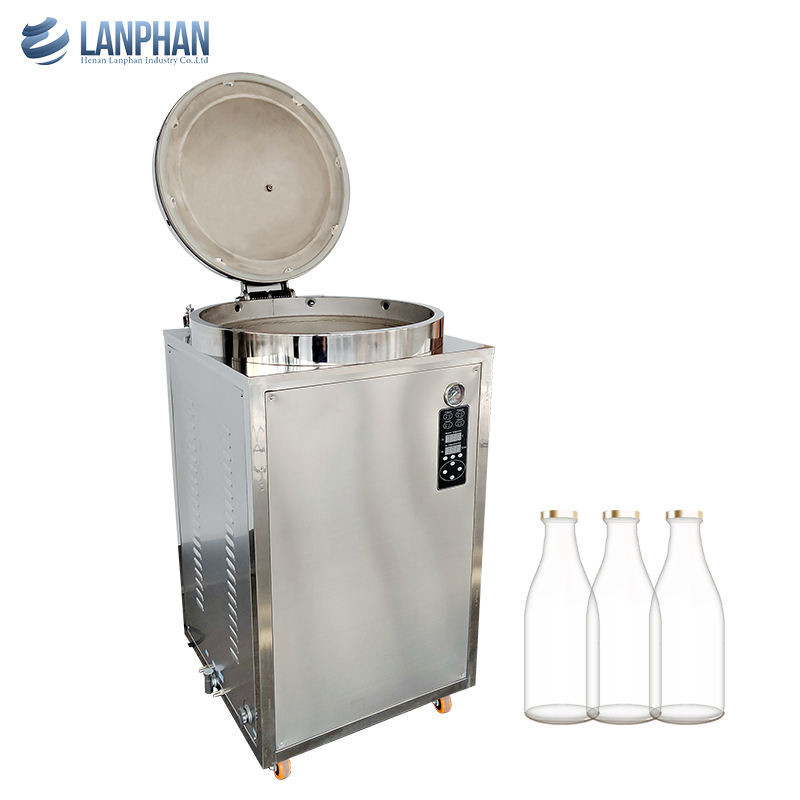 Nồi hấp áp suất cao 200 lít vặn lại lớn để khử trùng lon nhôm