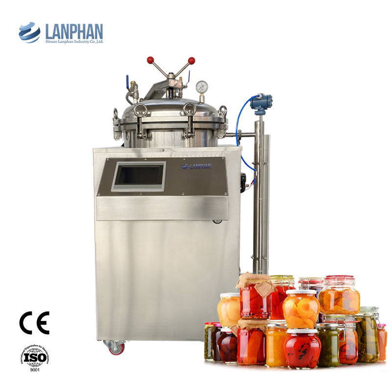 Nồi hấp tiệt trùng công nghiệp dung tích 100L có bồn nước & hơi nước để tiệt trùng áp suất cao