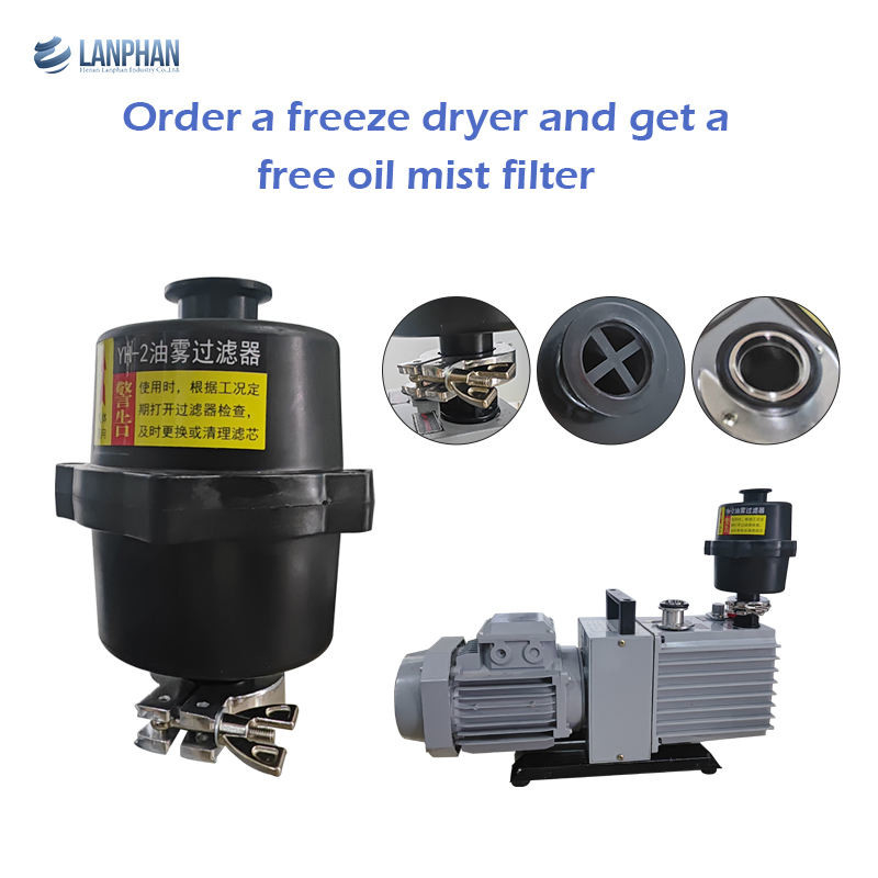 8 khay máy làm khô lạnh gia đình máy lyophilizer Fd 10kg 15kg 20kg cho thực phẩm trái cây