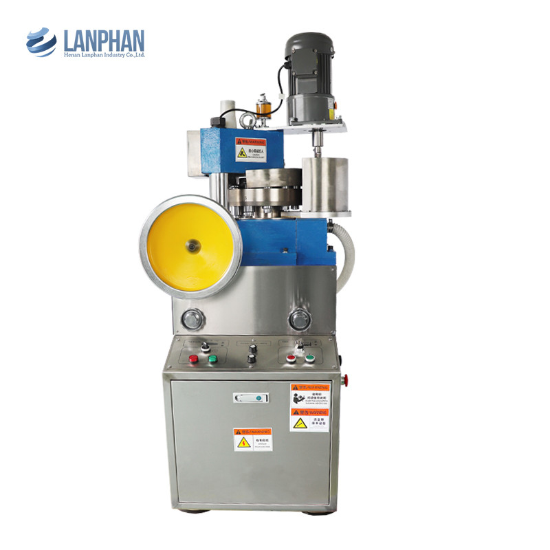 Máy nén thuốc viên đa đấm Rotary Candy Tableting Machine cho phòng thí nghiệm và dược phẩm