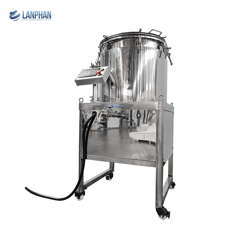 Máy tách Trichome nước đá bong bóng Hash 75 gallon Khu vực làm mát 1,35m2
