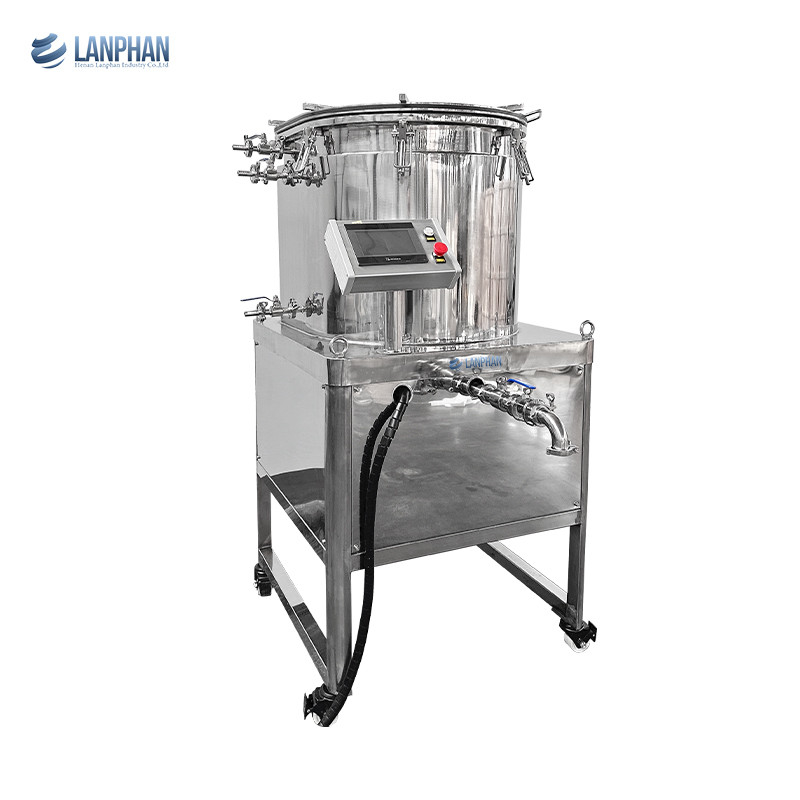 Máy lọc nước đá thương mại không dung môi Bubble Hash Vortex Trichome Separator