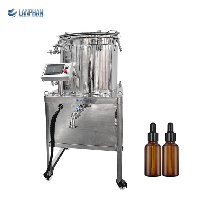 Máy lọc nước đá thương mại không dung môi Bubble Hash Vortex Trichome Separator