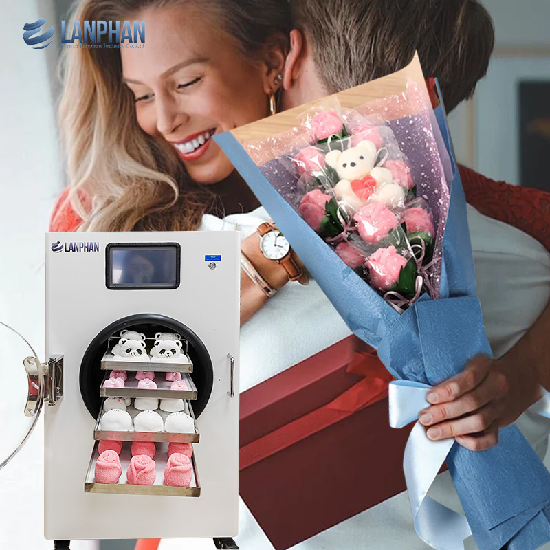 Máy làm khô đông lạnh thực phẩm thương mại Chăm sóc thú cưng sữa chua Thịt làm khô đông lạnh cho nhà