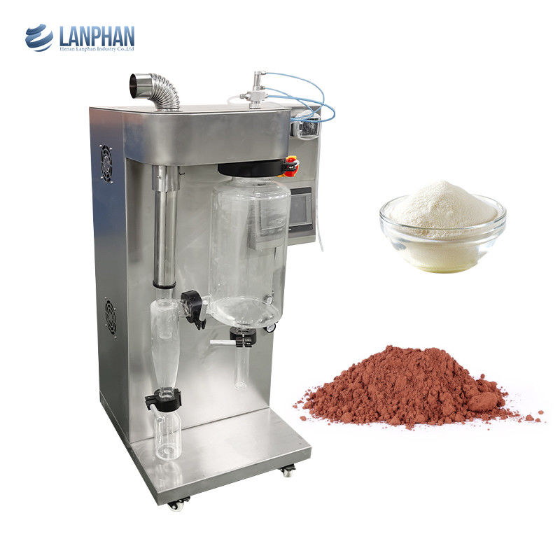 Máy sấy phun bằng thép không gỉ với khả năng bay hơi 2L/H và gia nhiệt bằng điện cho sữa bột và nước ép