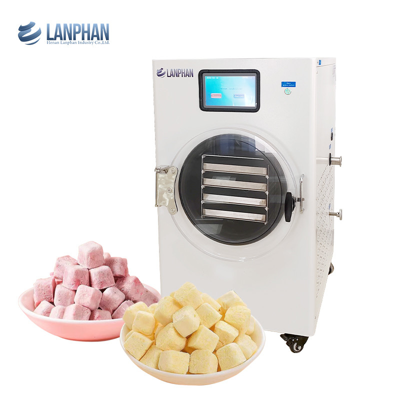 Lyophilizer máy sấy đông lạnh gia đình với máy bơm chân không để đông lạnh cà phê khô sữa sữa chua