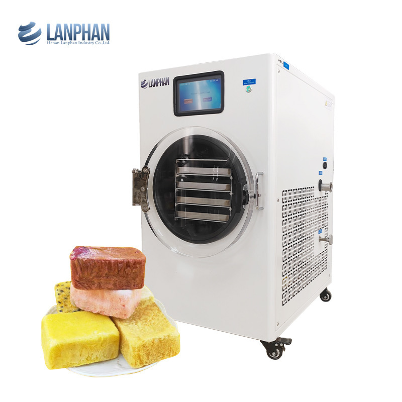 Lyophilizer máy sấy đông lạnh gia đình với máy bơm chân không để đông lạnh cà phê khô sữa sữa chua