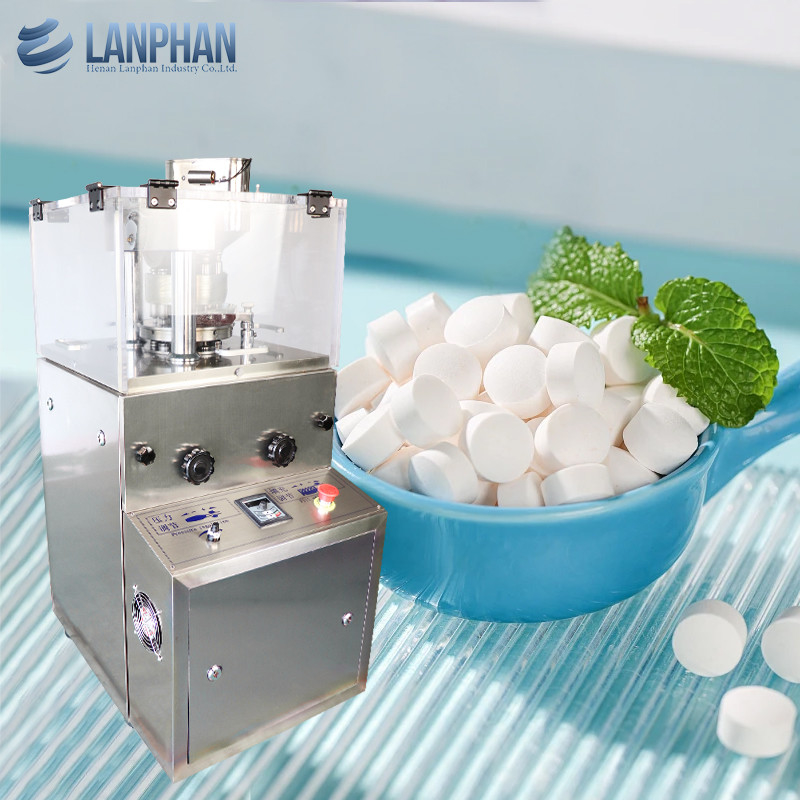 9000-16200pic/H Laboratory Factory Electric Rotary Tablet Press Machine Máy in thuốc