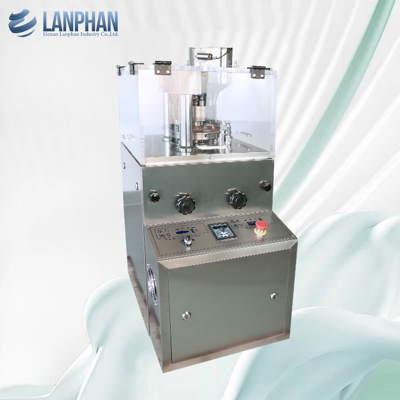 9000-16200pic/H Laboratory Factory Electric Rotary Tablet Press Machine Máy in thuốc