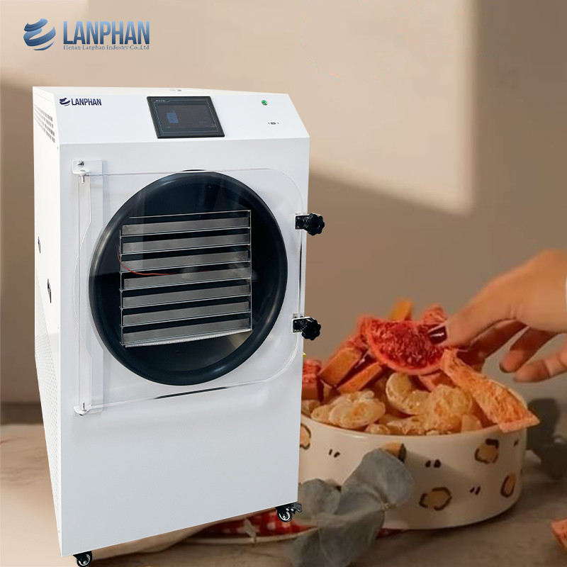 Lanphan 7-Tray Medium Home Freeze Dryer Đen Trắng Freeze Dry At Home cho thực phẩm trái cây
