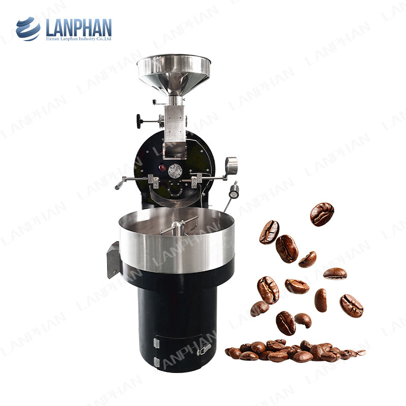 Máy nướng cà phê thương mại 3Kg Cà phê đậu tự động nướng cho quán cà phê