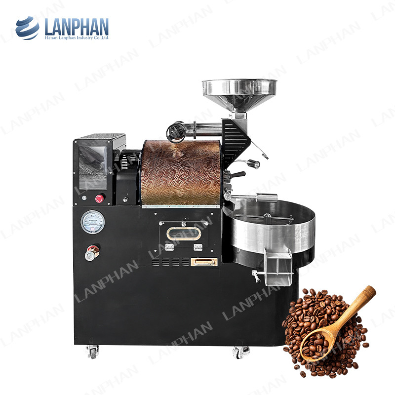 Máy nướng cà phê thương mại 3Kg Cà phê đậu tự động nướng cho quán cà phê