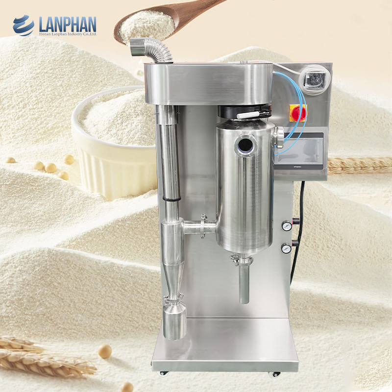 Phòng thí nghiệm máy sấy phun ly tâm nhỏ bằng thép không gỉ cho các loại thảo mộc sữa bột khô 2L / H