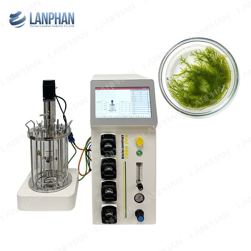 Máy phản ứng sinh học nhỏ của vi khuẩn / vi khuẩn 1l Máy phản ứng sinh học cho tảo