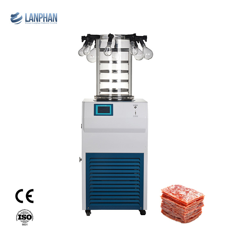 Máy đông khô trong phòng thí nghiệm chai trứng chai đông khô cho nghiên cứu sinh học