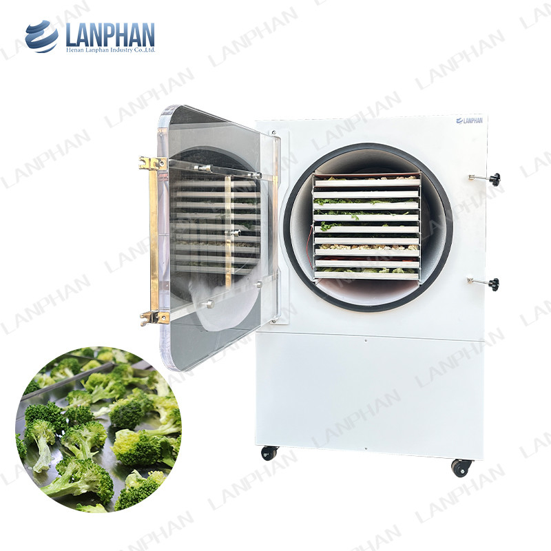 18 khay Dược phẩm Thực phẩm Máy làm khô đông lạnh Máy làm khô đông lạnh chân không cho rau quả