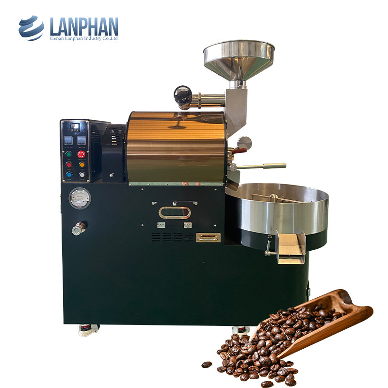 1-6kg/Lot Khí khí điện Không khí nóng Cà phê hạt Dụng cụ nướng cà phê Máy rang cà phê
