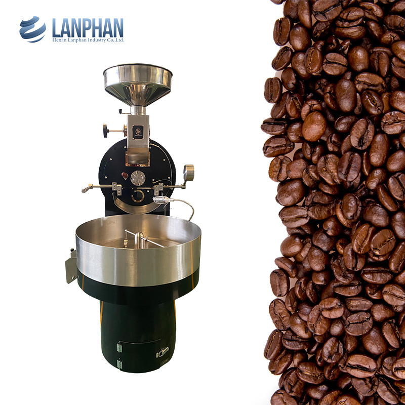 1-6kg/Lot Khí khí điện Không khí nóng Cà phê hạt Dụng cụ nướng cà phê Máy rang cà phê