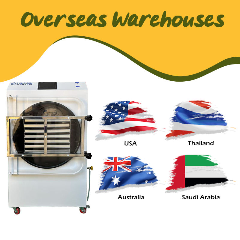 4m2 14 Thang lớn Máy sấy nước hút bụi thực phẩm trái cây Giá Máy sấy nước lạnh thực phẩm thương mại