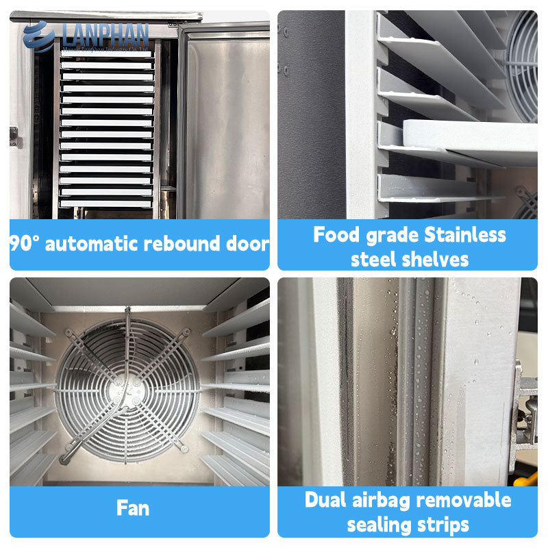 Tủ đông gió -80°C 300L Tủ đông gió công nghiệp bán buôn thực phẩm Tủ đông gió thương mại cho thịt