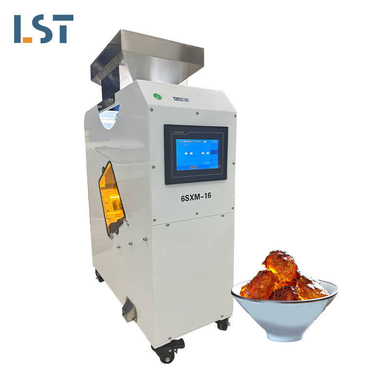 Máy phân loại màu kẹo đào nhỏ Máy phân loại màu hạt dẻo lý tưởng cho chế biến thực phẩm quy mô nhỏ