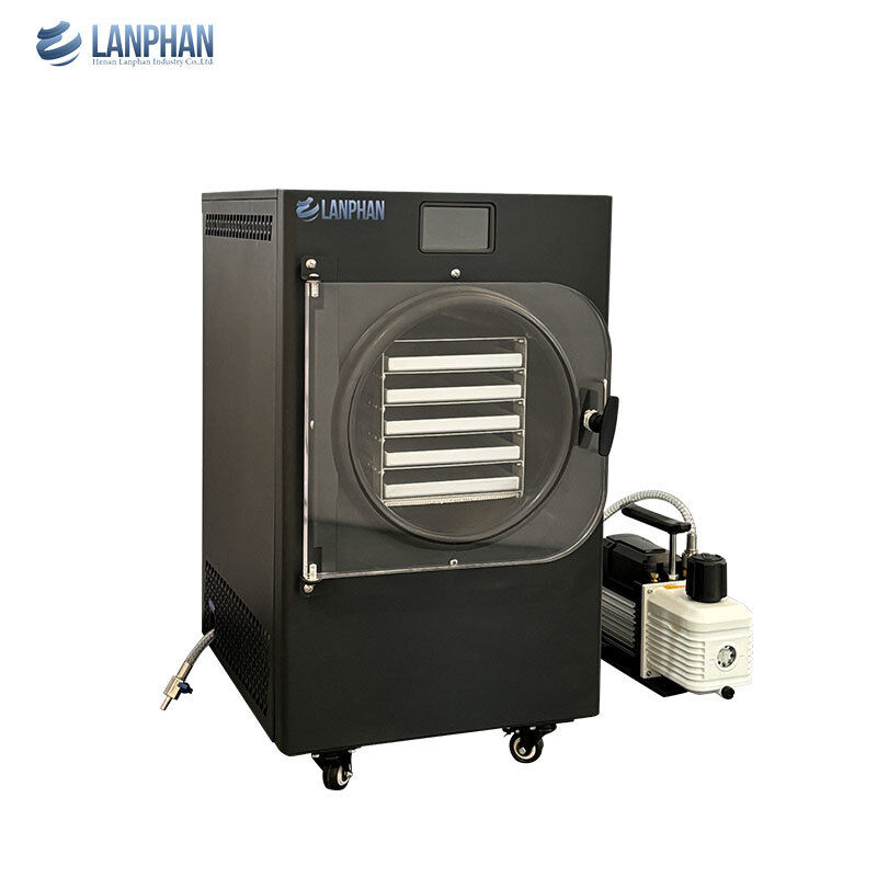 Máy sấy đông khô chân không tự động nhỏ 4-6Kg dùng cho thực phẩm, trái cây, thịt tại nhà