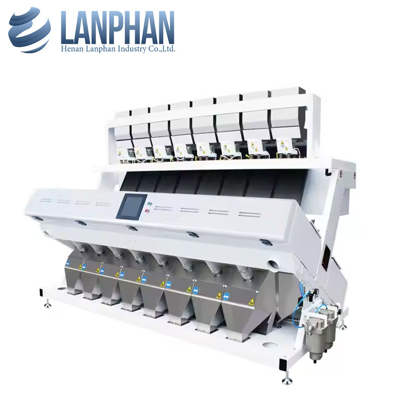 Máy phân loại màu với máy ảnh Ccd cho chế biến gạo và ngũ cốc