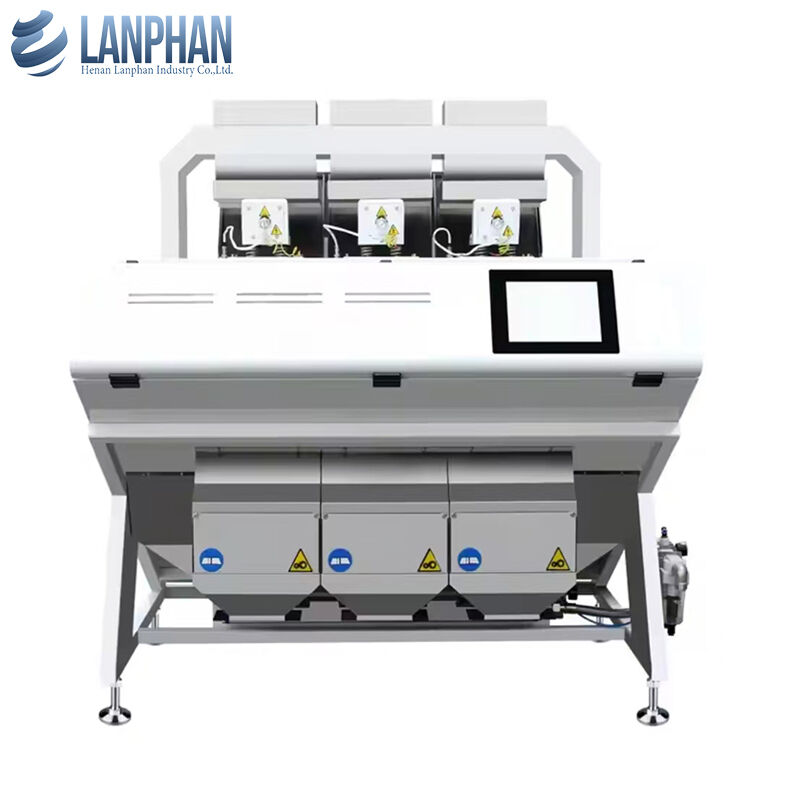 Máy phân loại màu đơn chute cho sâu bột phân loại gạo Máy phân loại gạo quang học Máy phân loại gạo