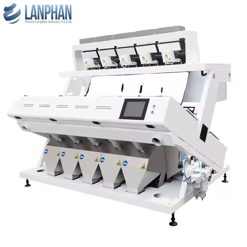 Máy phân loại màu với máy ảnh Ccd cho chế biến gạo và ngũ cốc