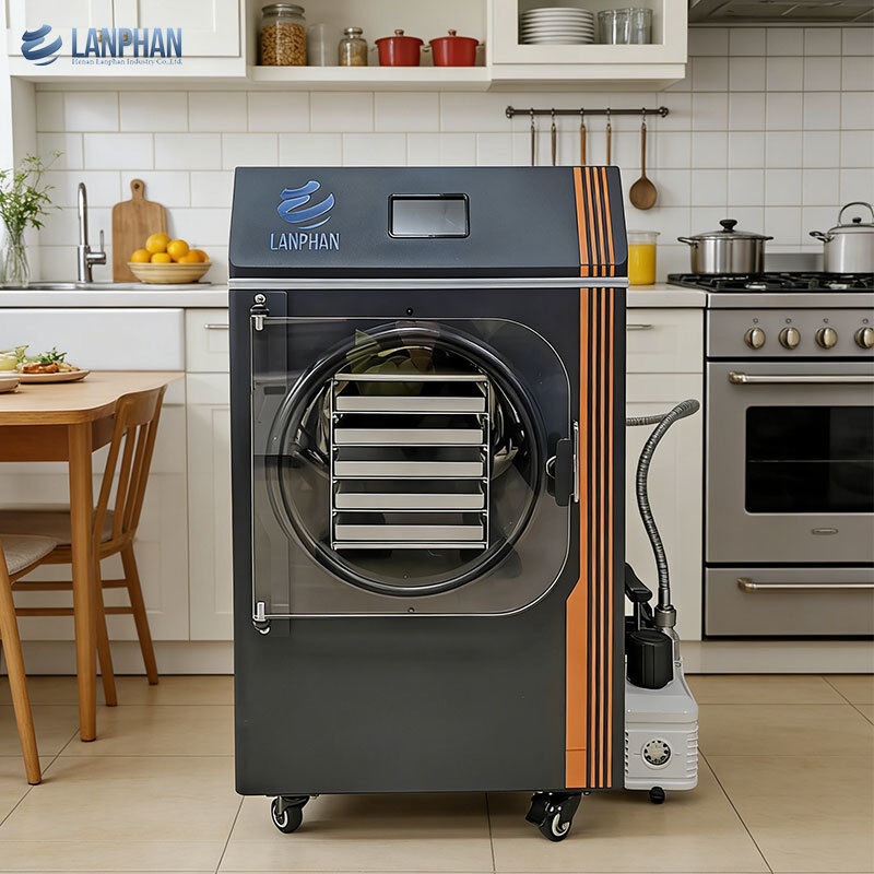 4-6kg/Batch Freeze Dryer Lyophilizer Small Food Freeze Dryer for Home Used