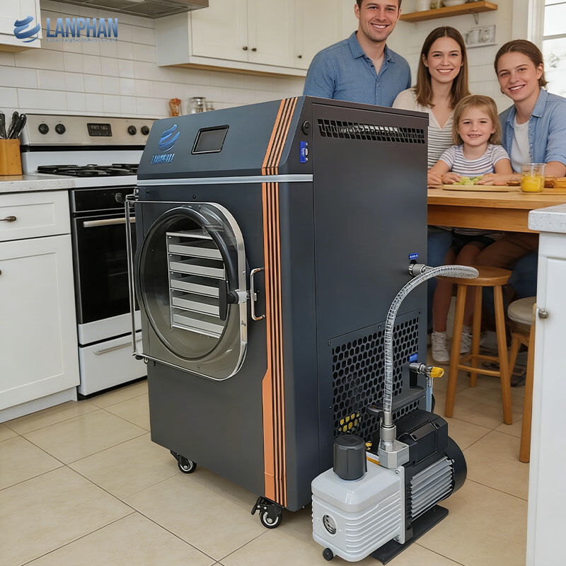 Máy sấy đông nhỏ thông minh với máy bơm chân không Lyophilizer tiết kiệm năng lượng cho sử dụng tại nhà