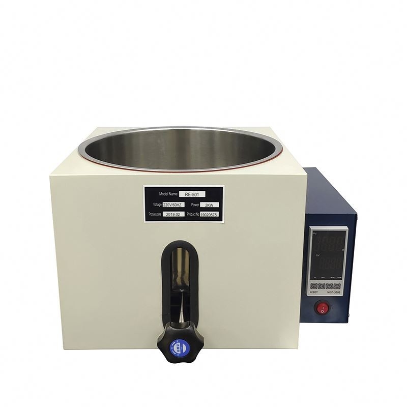 Máy chưng cất phòng thí nghiệm điện RE-501 Bồn tắm nước nhỏ Thiết bị bay hơi quay