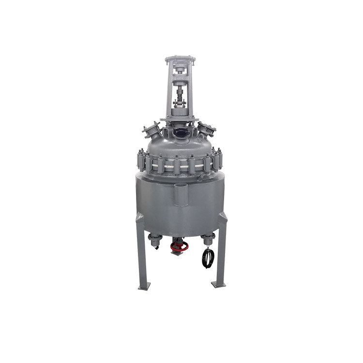 Loại mái chèo Lò phản ứng thủy tinh 130 vòng / phút Lò phản ứng lót thủy tinh Hệ thống sưởi điện