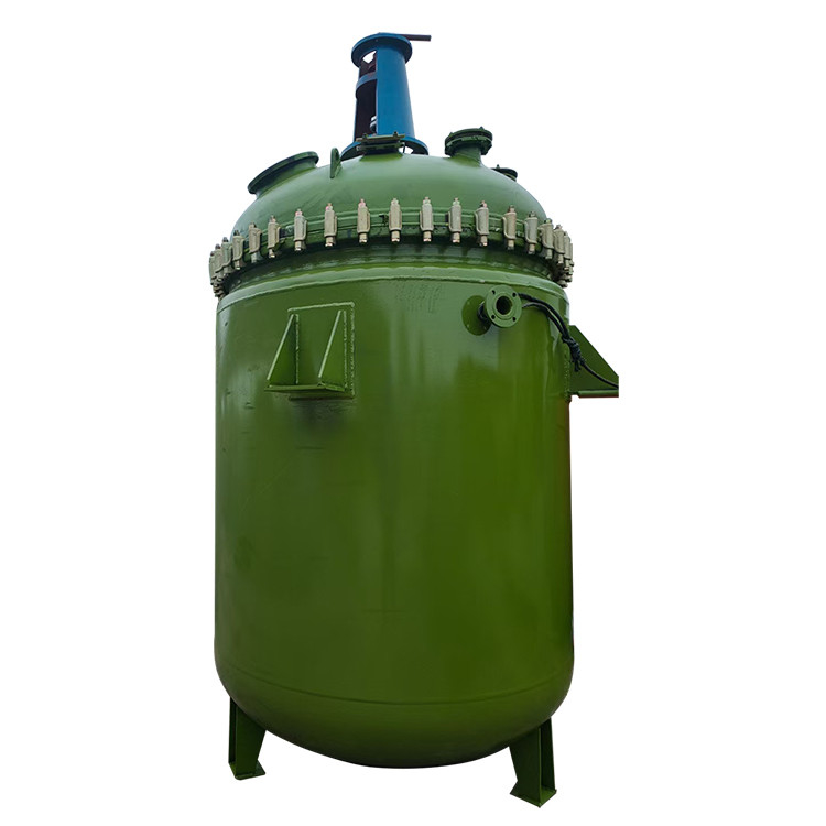Loại mái chèo Lò phản ứng thủy tinh 130 vòng / phút Lò phản ứng lót thủy tinh Hệ thống sưởi điện