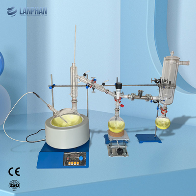 Thiết bị chưng cất đường ngắn phân tử Thiết bị bay hơi 5 lít