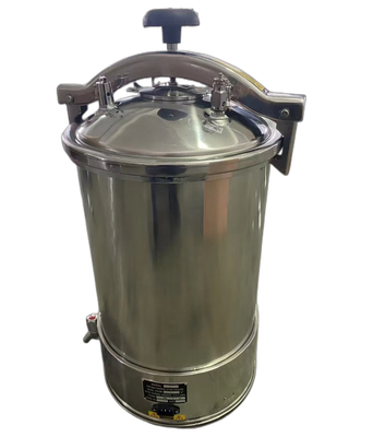 Máy tiệt trùng hấp tiệt trùng tự động Di động bằng thép không gỉ hoàn toàn bằng điện Hiển thị kỹ thuật số điện
