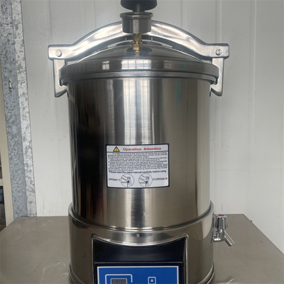 Phòng thí nghiệm nha khoa y tế Máy tiệt trùng nồi hấp di động Hệ thống sưởi điện 18L 24L