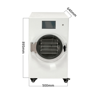 Máy sấy đông lạnh chân không gia đình nhỏ Lyophilizer 2300W cho trái cây Thịt Thức ăn vật nuôi 220v