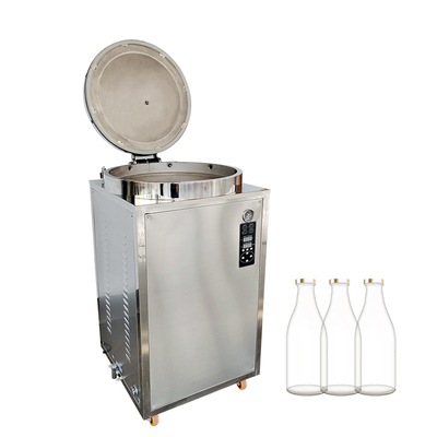 Máy tiệt trùng bằng hơi nước áp suất cao Nồi hấp bảo mật cao 200L Dọc 8 Kw