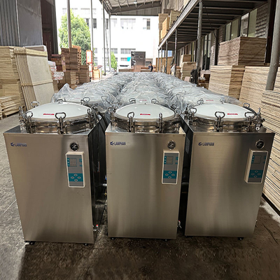 Nồi hấp tiệt trùng thực phẩm tự động 150 L Dọc 760*760*1280mm
