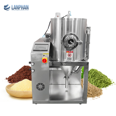 Bột sữa cà chua máy sấy xả trung tâm 3000ml / h Twin Fluid Stainless Steel Mini máy sấy xả vòi