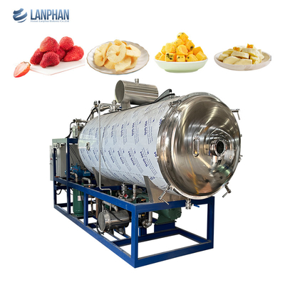 Thép không gỉ lớn đồ ăn đông khô máy sấy hoa trái cây công nghiệp đông khô máy